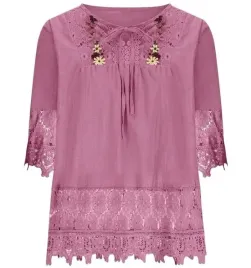 luzna-bluzka-damska-z-koronowym-wykonczeniem-haft-kwiaty-boho-r-m