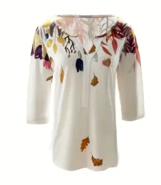 elegancka-bluzka-damska-cienka-biala-w-liscie-podwijane-rekawy-kieszen-3xl