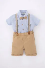 elegancki-komplet-koszula-paski-muszka-spodenki-na-szelkach-defacto-74-80