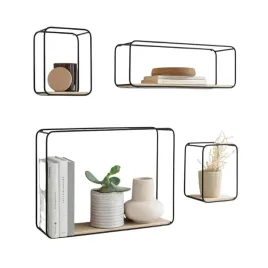 zestaw-4-polek-sciennych-mini-dekoracyjne-do-salonu