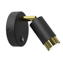 ewilight-kinkiet-regulowany-z-wlacznikiem-tube-lux-gu10-czarny-zloty