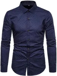 koszula-granatowa-dlugi-rekaw-kolnierzyk-wzorek-guziki-rozmiar-4xl