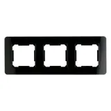 ramka-potrojna-electromalt-czarny