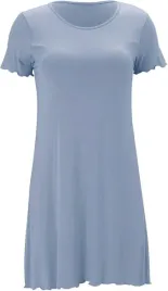 niebieska-koszula-nocna-pizama-wbudowane-miseczki-krotki-rekaw-falbanki-xxl