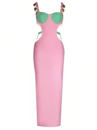 dopasowana-rozowa-elegancka-sukienka-maxi-z-wycieciami-ramiaczka-shein-l