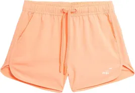 4f-krotkie-spodenki-do-polowy-uda-poliester-rozowy-rozmiar-134