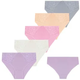 5x-majtki-damskie-bawelniane-figi-bikini-prazkowane-koronkowe-moraj-s