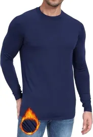 koszulka-meska-ocieplana-granatowa-klasyczna-z-polarkiem-rozmiar-s