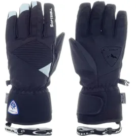 rekawice-narciarskie-meskie-cambell-softshell-waterproof-xl-czarne