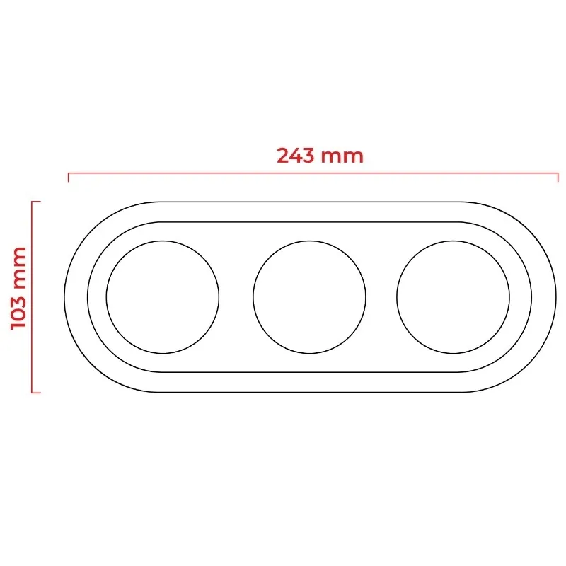 ramka-potrojna-dpm-czarny-kolor-czarny