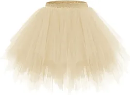 spodniczka-tiulowa-tutu-damska-kremowana-gumce-rozkloszowana-m-przebranie