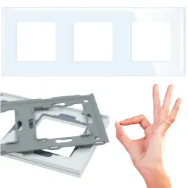 ramka-potrojna-avtelectro-bialy