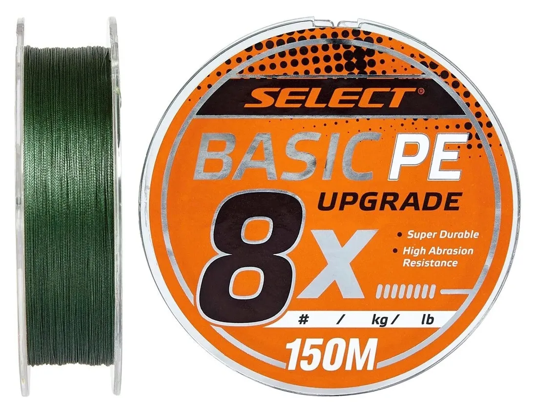 select-basic-pe-8x-150m-014mm-8-2kg-dark-green