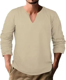 bezowa-klasyczna-koszulka-meska-z-dlugim-rekawem-dekolt-v-r-3xl