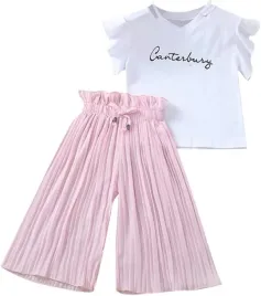zestaw-dziewczecy-bluzka-napis-spodenki-plisy-szerokie-rozowe-falbanka-130