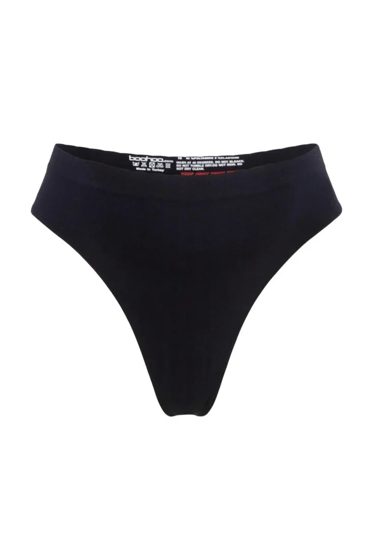 stringi-3pak-czarne-bezszwowe-boohoo-38
