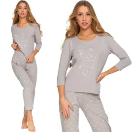 pizama-damska-gwiazdy-dwuczesciowa-dlugi-rekaw-komfortowa-wygodna-moraj-3xl
