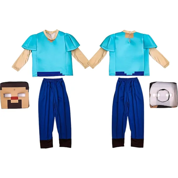 stroj-minecraft-przebranie-dla-chlopca-steve-komplet-maska-kostium-na-bal-marka-wks-rozmiar-110-120