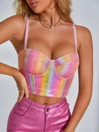 kolorowy-top-paski-dopasowany-usztywniany-blyszczacy-dekolt-serce-shein-l