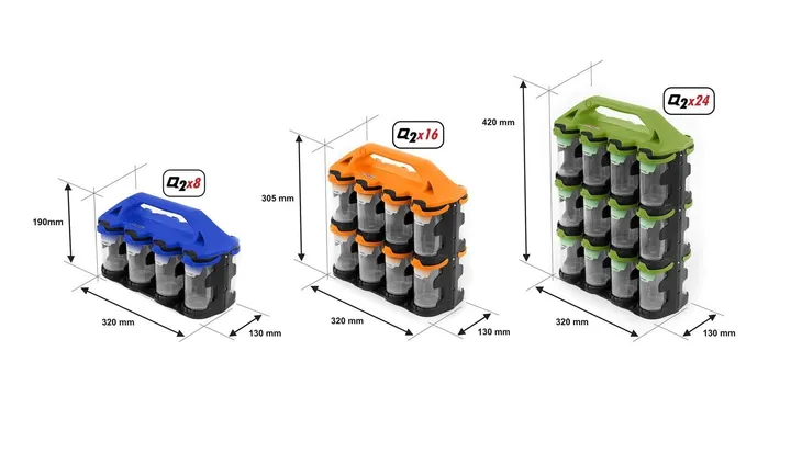 organizer-questsystem-q2x24-pomaranczowy-liczba-pojemnikow-w-zestawie-24
