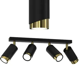 lampa-sufitowa-listwa-led-regulowane-4x-gu10-bevel-czarna-zlota
