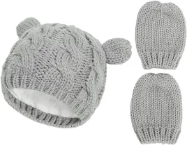 pesaat-czapka-rekawiczki-dzieciece-szare-cieple-zimowe-komplet-3-6-msc-m