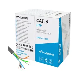 kabel-sieciowy-lanberg-lan-utp-kat-6-100m-drut-cu-szary