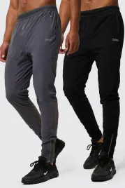 szare-spodnie-joggery-sportowe-klasyczne-cienkie-kieszenie-boohoo-xs