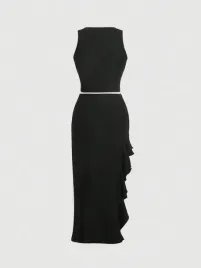 czarny-komplet-top-spodnica-z-falbana-asymetryczna-shein-40-42