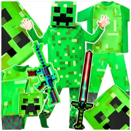 stroj-minecraft-przebranie-dla-chlopca-creeper-komplet-maska-karabin-miecz