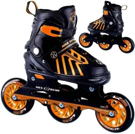 nils-rekreacyjne-regulowane-dzieciece-rolki-lyzworolki-czarne-rozmiar-29-33