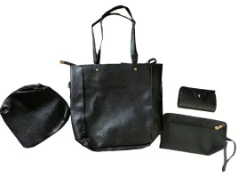 torebka-na-ramie-4-czesciowy-zestaw-czarny-skora-ekologiczna-kosmetyczki
