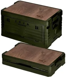 skladana-skrzynia-z-funkcja-stolu-nils-camp-ncb4002-zielona-2w1-na-kemping