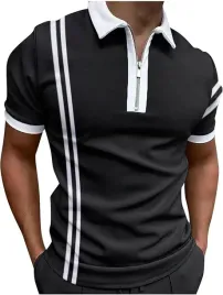 czarno-biala-meska-koszulka-polo-kolnierzyk-krotki-rekaw-paski-zamek-r-3xl