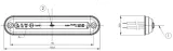 lampa-obrysowa-ld2332-graphite-biala-producent-czesci-kamar