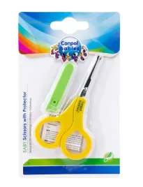 canpol-nozyczki-dla-niemowlat-z-oslonka-zolte