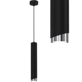 lampa-wiszaca-tuba-rura-gu10-zwis-czarny-chrom-bevel