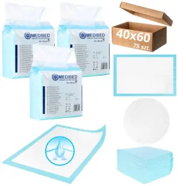 podklady-chlonne-higieniczne-medibed-40x60-mocne-niejalowe-75-szt-410ml