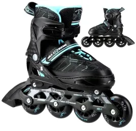 rolki-meskie-czarne-dla-chlopaka-regulowane-mlodziezowe-lyzworolki-39-42