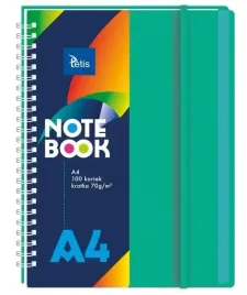 kolonotatnik-a4-zielony-okladka-pp-70g-m2-100-kartek