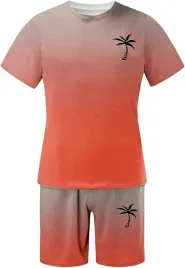 meski-komplet-na-lato-ombre-niebieski-krotki-rekaw-spodenki-xl