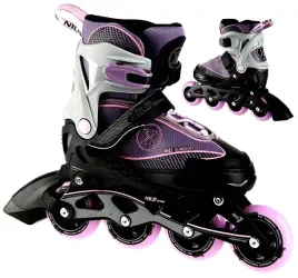 lyzworolki-39-42-szaro-fioletowe-rekreacyjne-kauczukowe-pu-80-mm-abec7