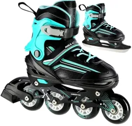 lyzworolki-dzieciece-2w1-czarno-niebieskie-rozmiar-34-38-abec-7-pu-70-mm