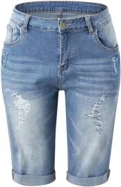 jeansowe-spodnie-przed-kolana-przetarcia-dziury-niebieskie-rozmiar-l