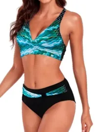 stroj-kapielowy-damski-dwuczesciowy-bikini-czarny-wzorek-wysoki-stan-l