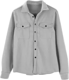 bluza-szara-koszulowa-polar-rozpinana-kolnierzyk-kieszenie-rozmiar-l