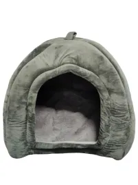 legowisko-do-kota-psa-budka-domek-szary-poduszka-miekki-domek-poduszka