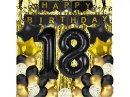 zestaw-czarny-na-18-urodziny-happy-birthday-girlanda-balonowa-kurtyna-40szt
