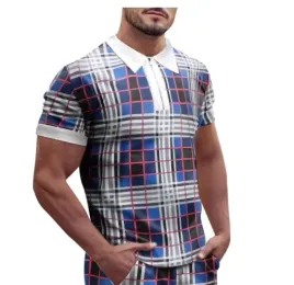 meska-koszulka-polo-kolnierzyk-krotki-rekaw-wzor-kratka-zamek-r-xl