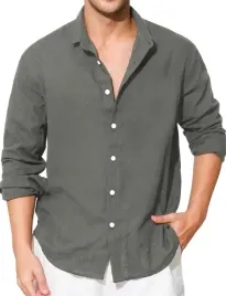 szara-klasyczna-koszula-meska-dlugi-rekaw-guziki-rozmiar-xxl